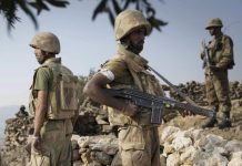 32 terrorists killed in KP, Balochistan