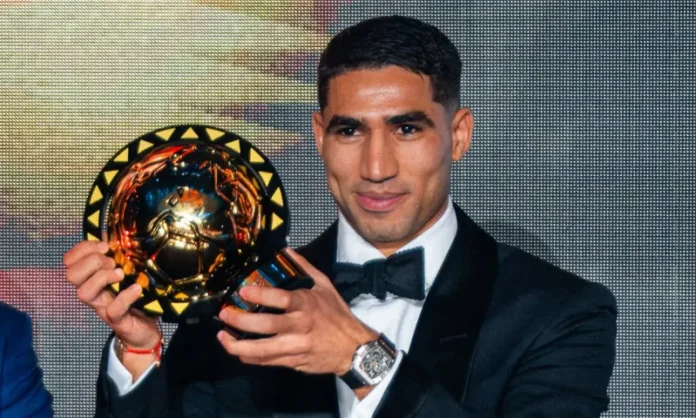 PSG’s Hakimi voted African player of the year