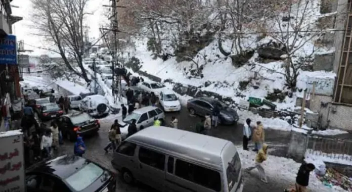Murree-snowfall