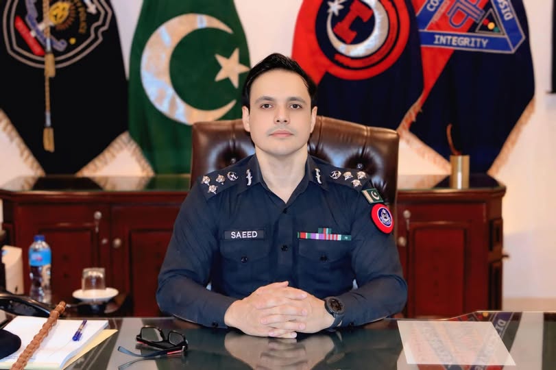 Capital City Police Officer (CCPO) Dr. Mian Saeed Ahmed