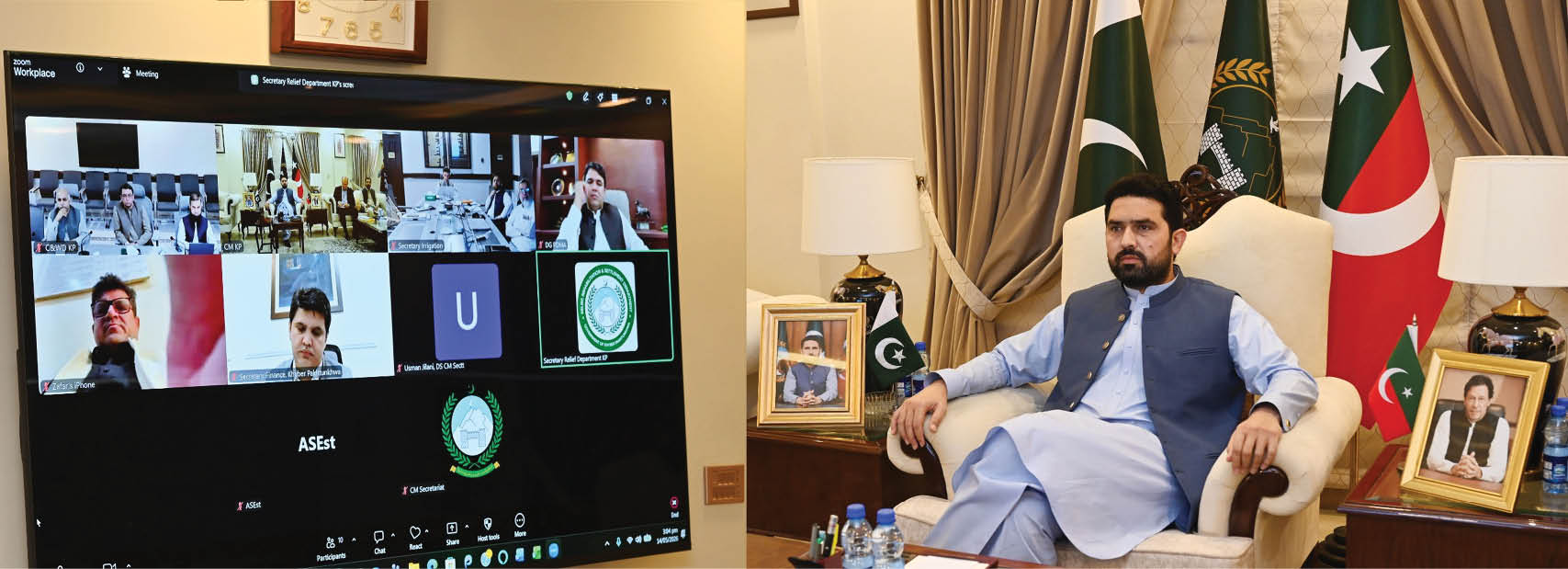 KP CM directs departments to complete monsoon plan by June 15