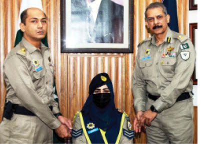 Rank pinning ceremony held for promoted head constables
