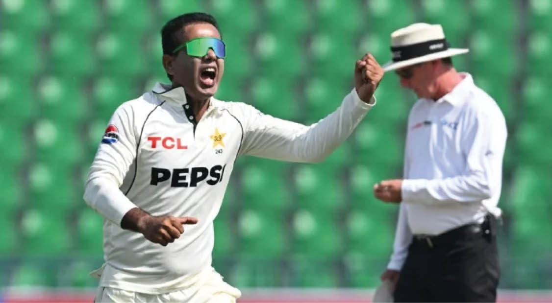 Noman Ali becomes oldest player to complete 100 Test wickets