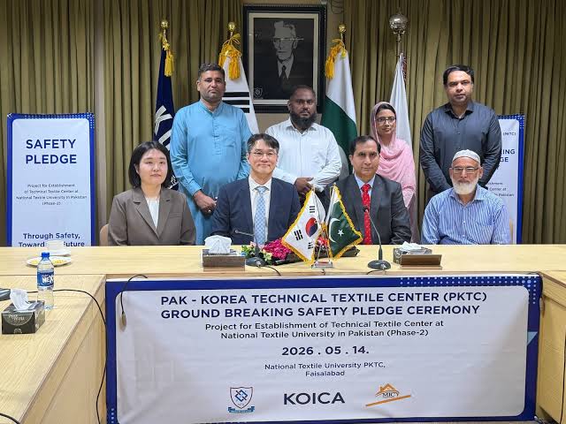 KOICA breaks ground on Pak-Korea Technical Textile Centre