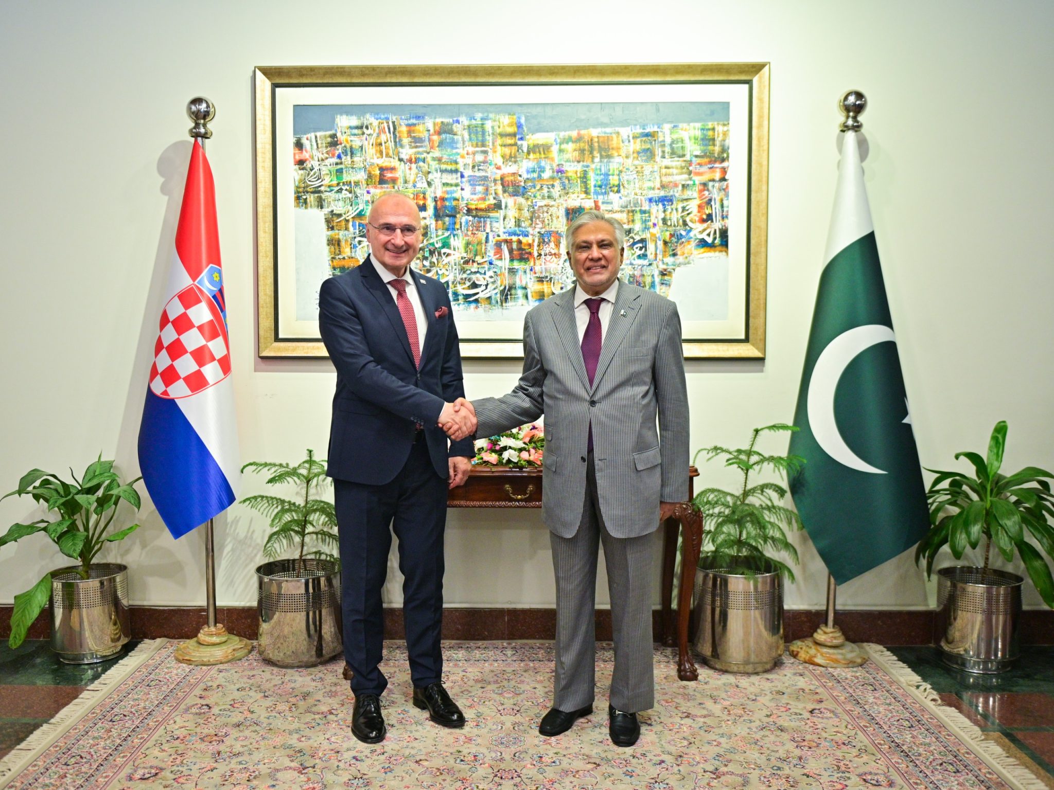 Pakistan, Croatia agree to ‘inject greater momentum’ into bilateral political, economic ties