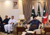 CM Afridi urges center to release funds for key KP water projects