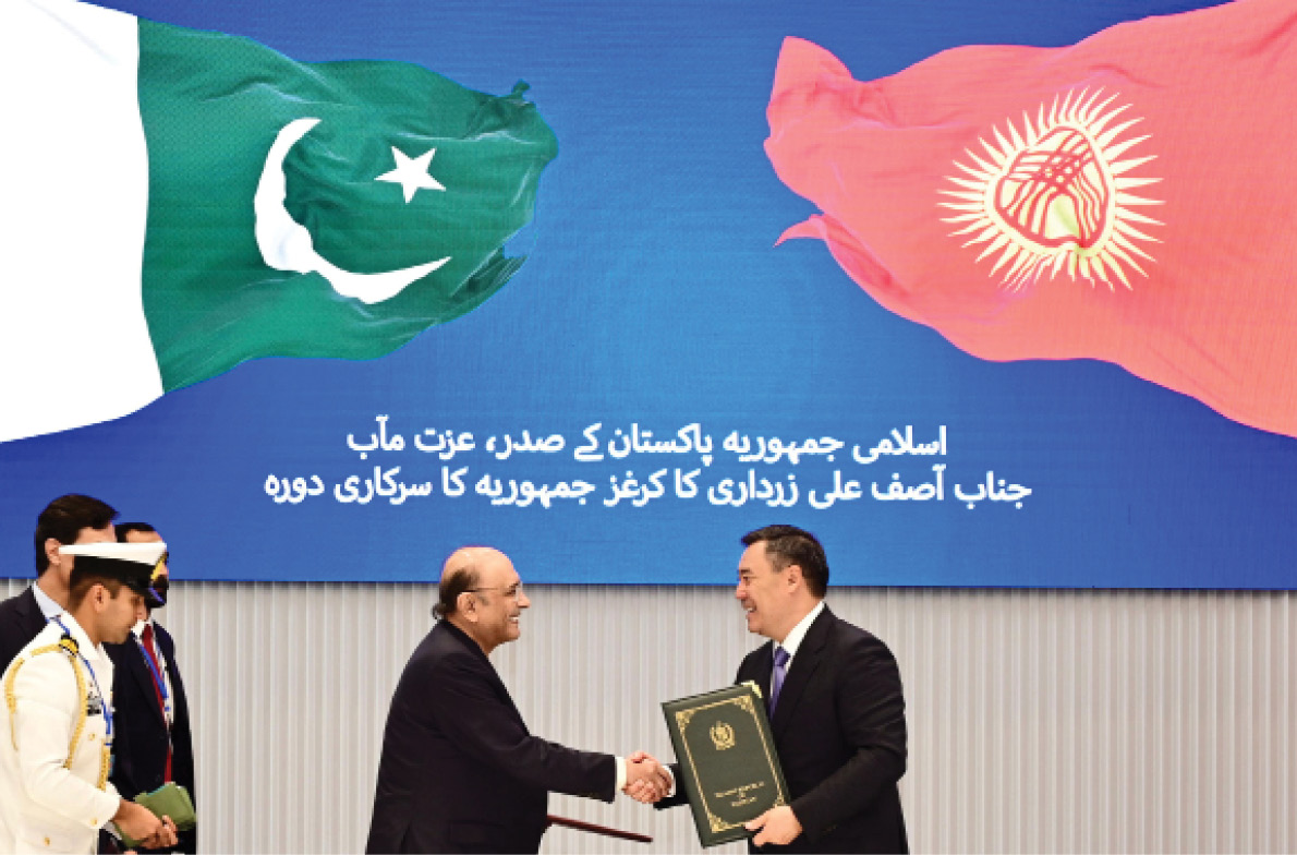 Pak-Kyrgyzstan reaffirm commitment to strong ties