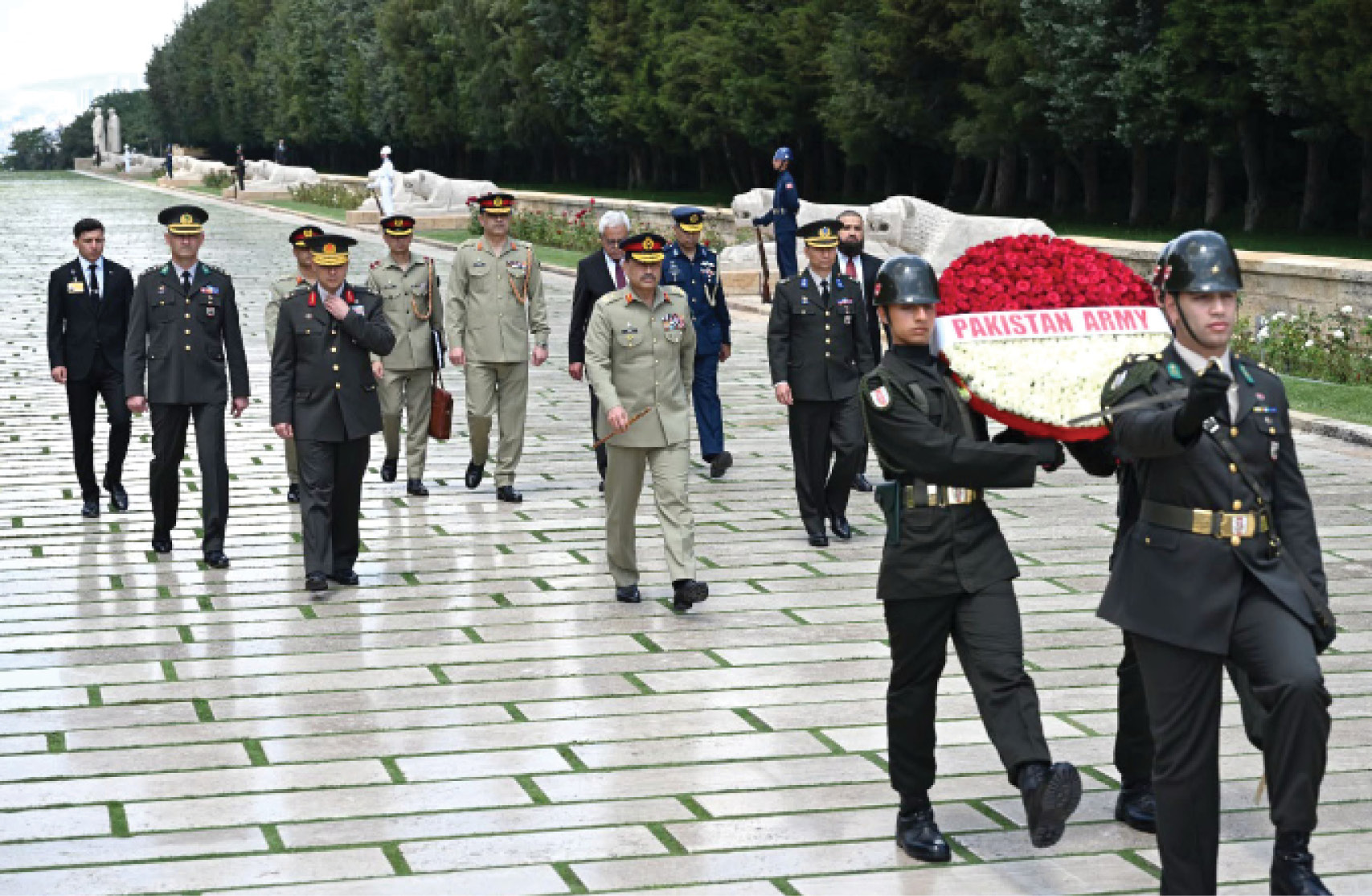 CDF discusses regional security with Turkish civil-military leadership