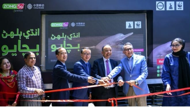 Zong, WWF-Pakistan launch ‘Dolphin Ambulance’ to preserve Indus River’s endangered species