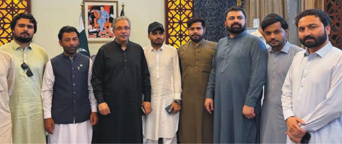 Future Leader Youth Assembly delegation meets Ikhtiar Wali