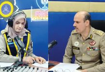 DIG NHMP Asghar Ali Yousafzai holds live online E-Khuli Katchery on FM-95 radio station and official facebook page