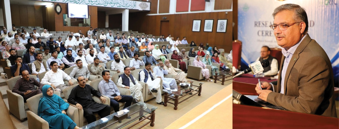 AIOU celebrates research excellence, distributes 171 awards