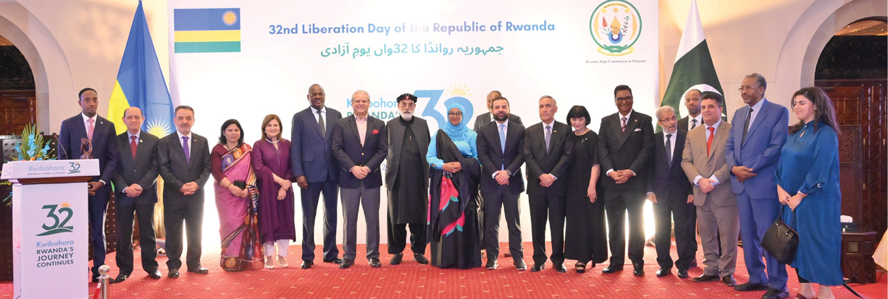 Rwanda celebrates 32nd Liberation Day, reaffirms growing ties with Pakistan