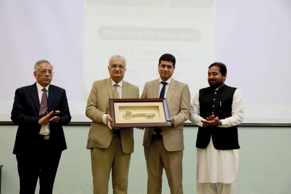 NSU Islamabad bid farewell to Dr Mukhtar Ahmed