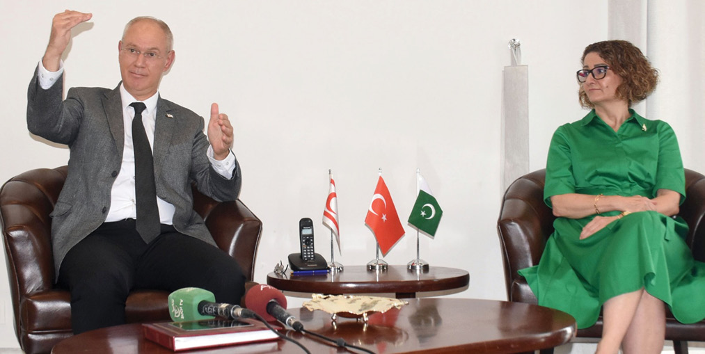 TRNC minister slams EU, UN ‘double standards’ seeks global recognition for Northern Cyprus