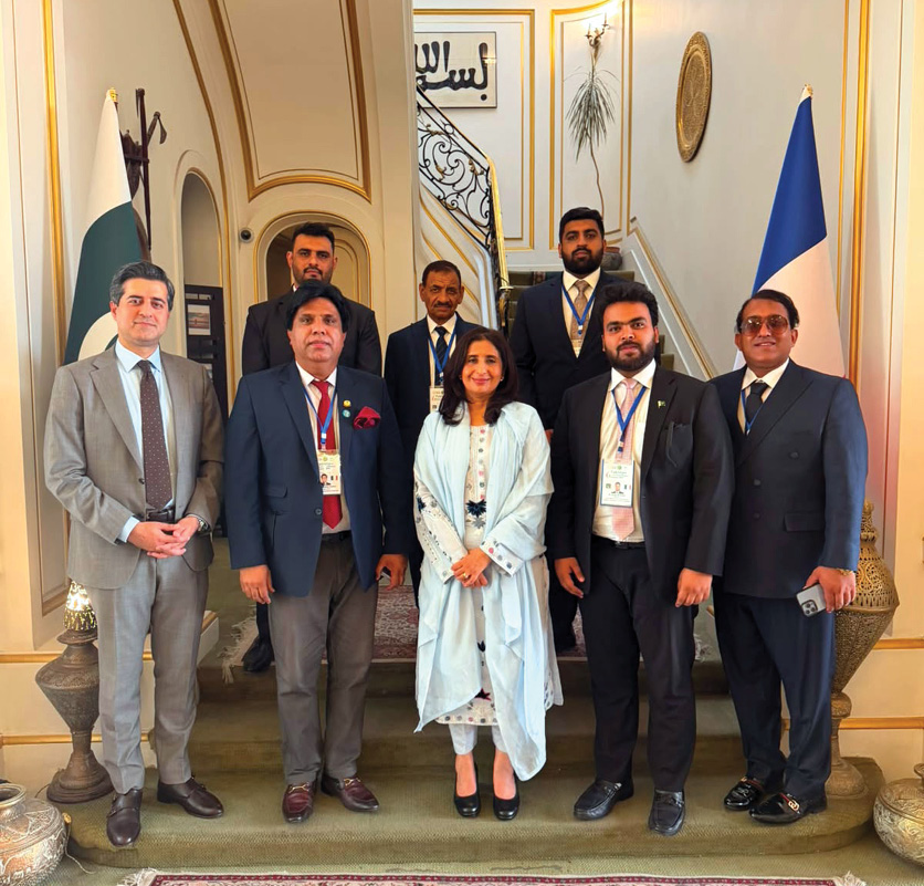 Mazhar Thathal meets Pakistan’s ambassador to France to strengthen Pakistan-France trade relationship