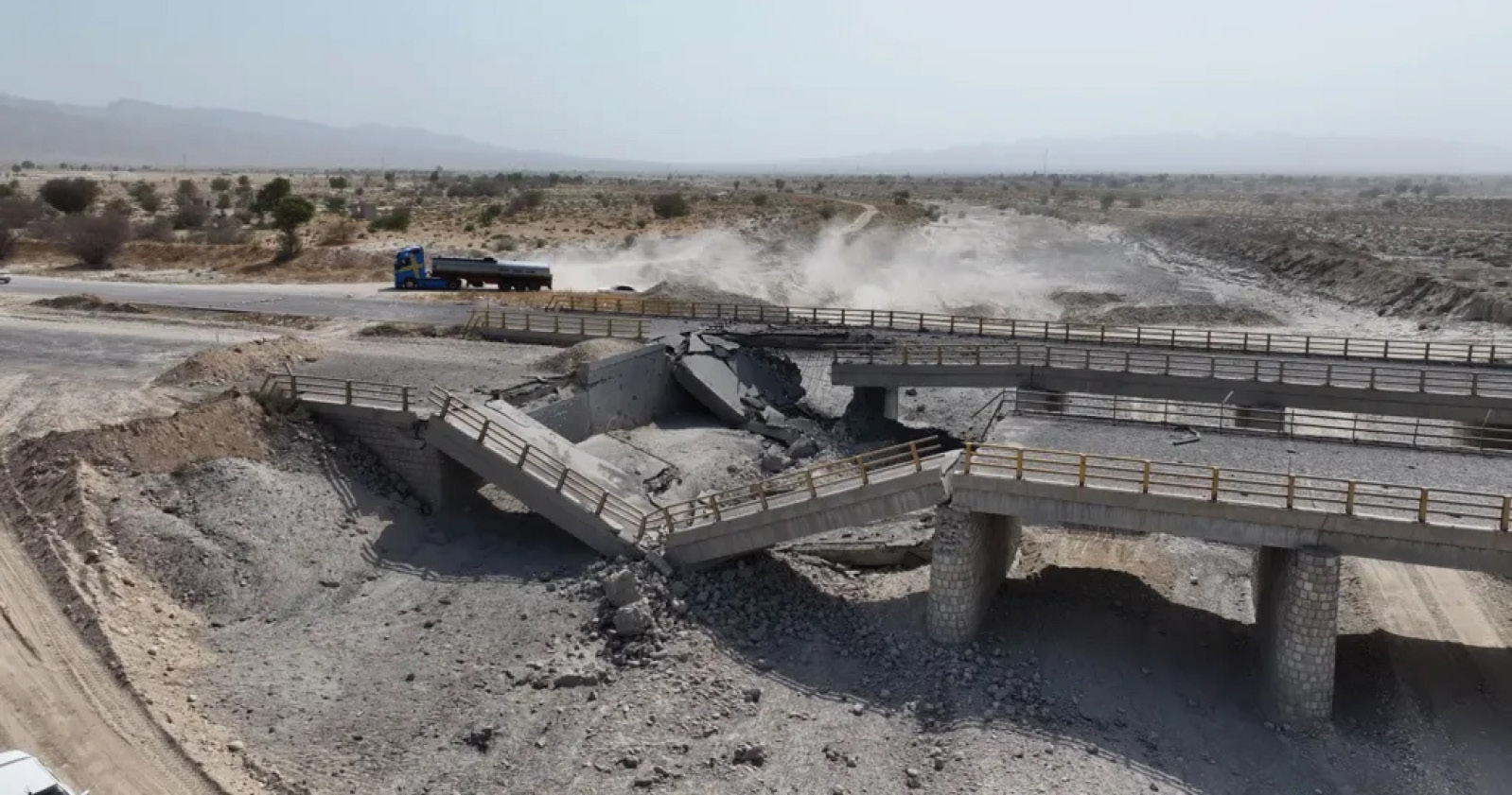 US strikes hit Iran for seventh consecutive night