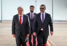 Guterres arrives in Syria in first official visit by a UN chief in 17 years