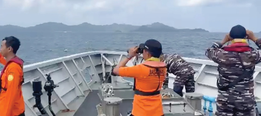 Five rescued as passenger boat sinks in Indonesia