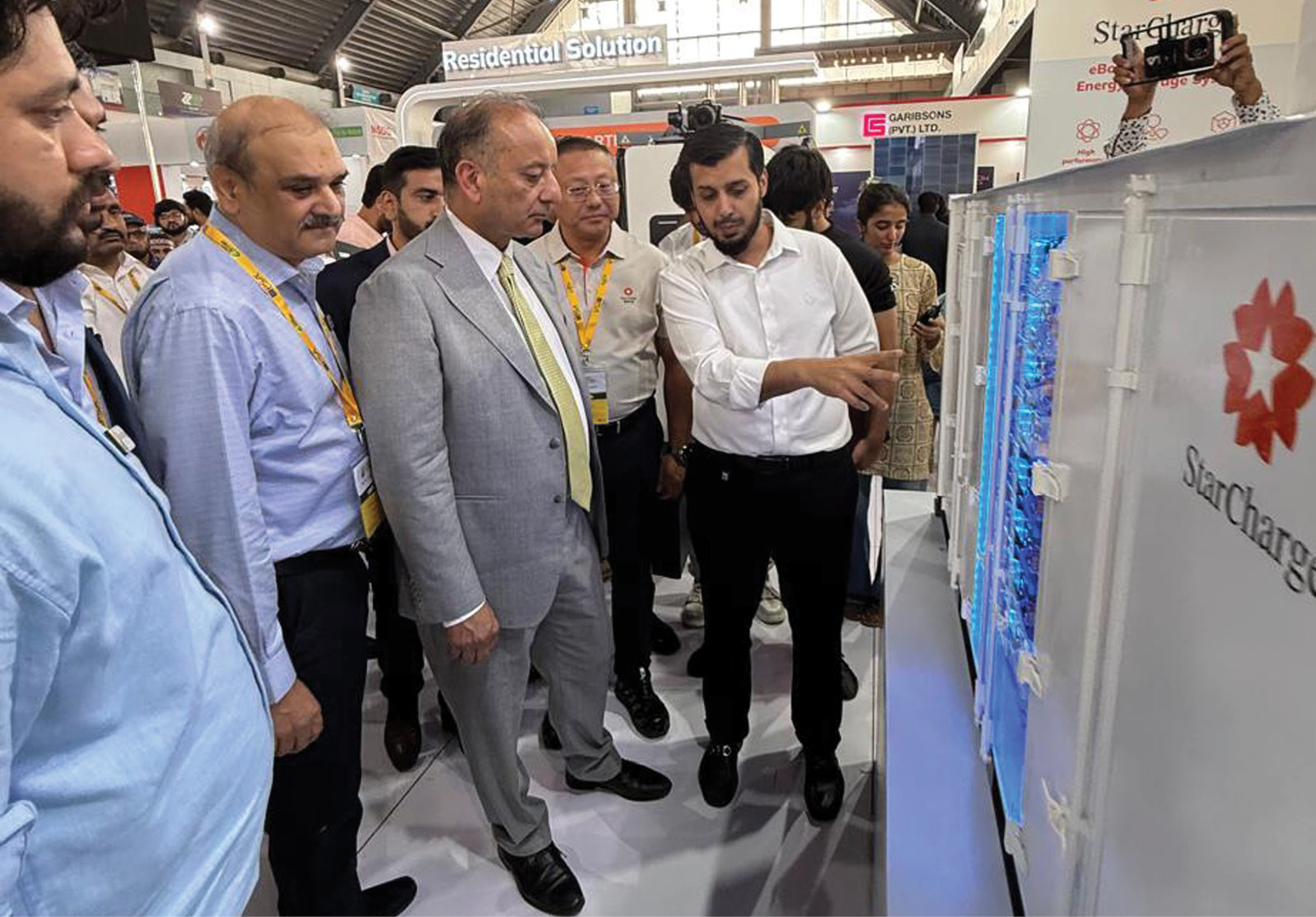 Musadik visits StarCharge Booth at Solar & Storage Expo Pakistan 2026