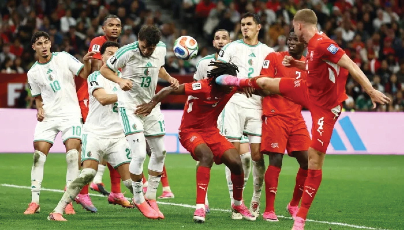 Slick Switzerland sweep past Algeria into World Cup last 16