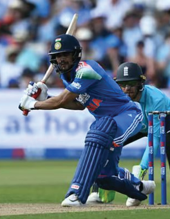 India ease to six-wicket win over England in first ODI