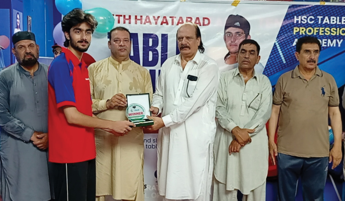 Fahad, Rehan, Amjad and Zonera Umair crowned champions as 5th Peshawar Open Table Tennis Tournament concludes