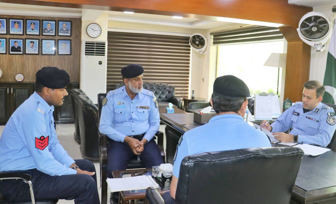 DIG Rana Umar directs timely completion of security matters at Muharrars’ meeting