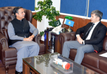 Kazakh Ambassador, maritime minister discuss boosting trade through Pakistani ports