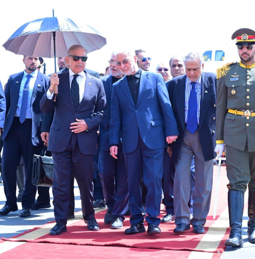 PM Shehbaz lands in Tehran to attend late Supreme Leader’s funeral