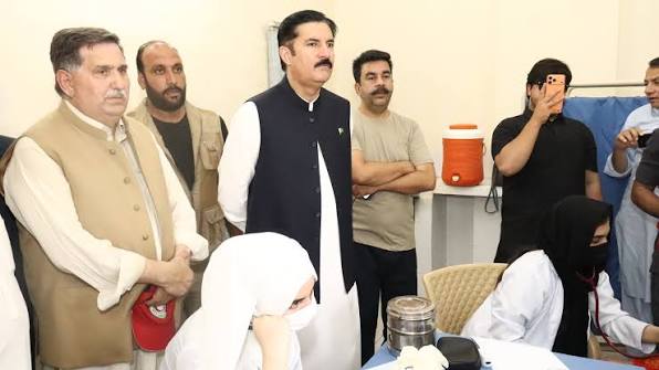 Kundi inaugurates free male OPD at Red Crescent BHU