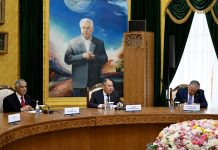 DPM Dar, other SCO foreign ministers call on Kyrgyz President Zhaparov