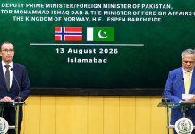 Norway praises Pakistan’s ‘important, constructive role’ in US-Iran mediation