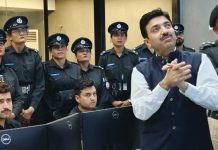 33 Sindh police officers visit Safe City Peshawar