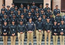 Sindh police DSPs visit KP Central Police Office