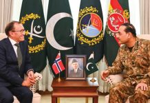 Field marshal underlines Pak role in peace