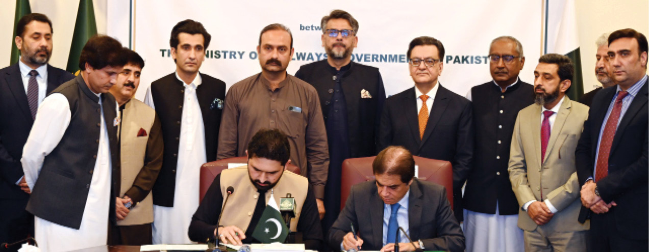 KP, Centre sign pact to revive rail network