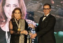 Nina Khan Mashriqi honored with the Star of Pakistan Award