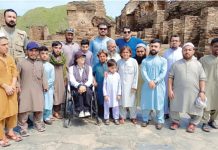 PWD visit Takht-i-Bahi’s ancient Buddhist heritage site