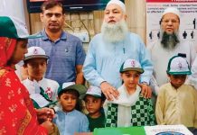 Hamza Foundation celebrates Independence Day with Thalassemia, Hemophilia children