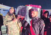 Martyred police laid to rest with state honours