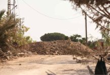 Lebanon says Israeli troops built earth barrier in Lebanese army-held village