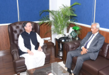 Maritime minister, Sindh governor agree on coordinated action against marine pollution
