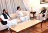 Deputy Chairman Senate meets Ghulam Ahmad Bilour