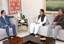 Gilani meets Ayaz Sadiq, Mustafa Shah