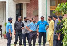 SSP Operations reviews lodging facilities for Punjab police personnel on duty in Islamabad