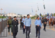 Senior ICT Police officers take to field, review Independence Day security across Capital