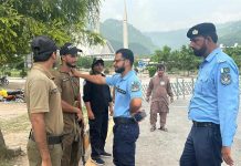SSP Qazi takes Friday security to field, reviews Mosques, Imambargahs, arrangements