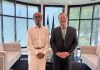 Pakistani-origin news vendor meets French Ambassador