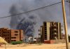 Drone attacks in Sudanese capital
